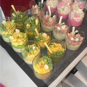 Colorful Party Dessert Candles